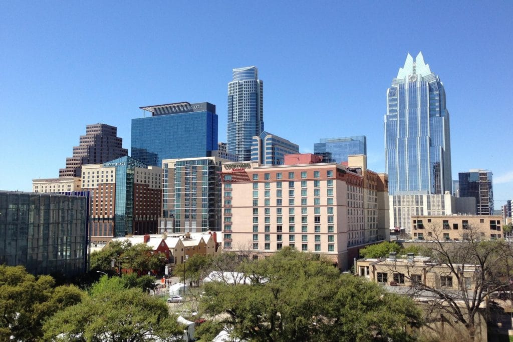 Austin Texas city skyline