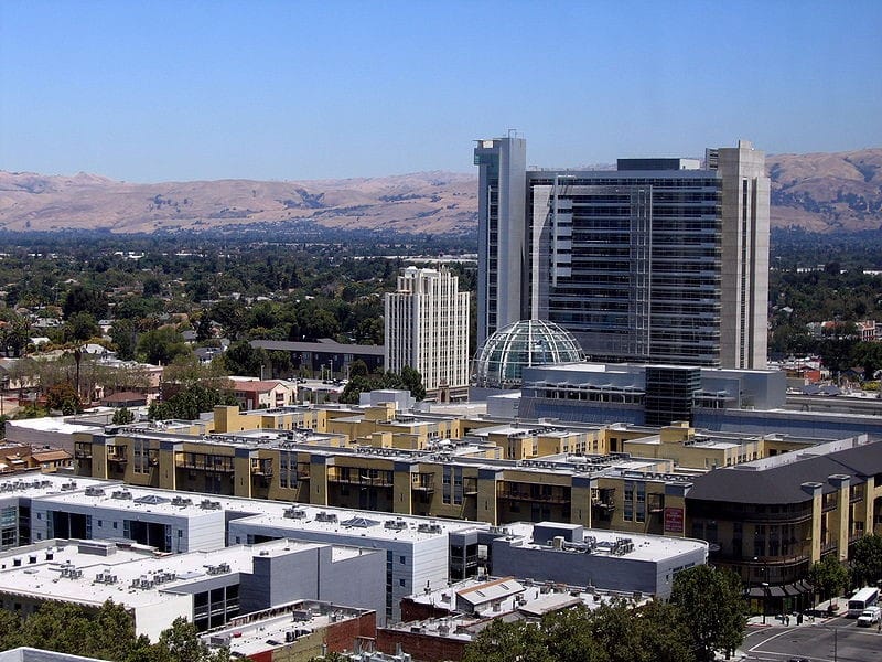 Buildings in San Jose, California