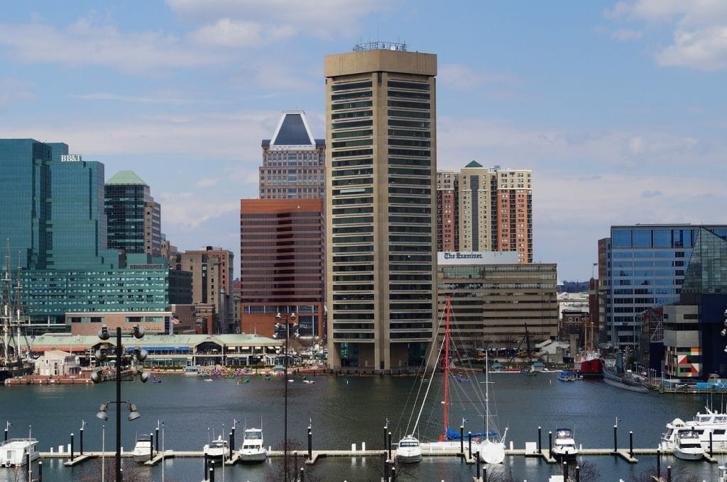 Skyscrapers in Baltimore, Maryland