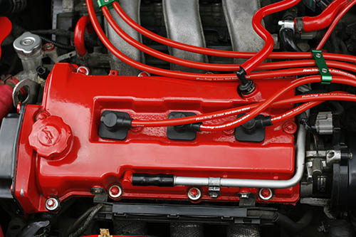 A used Mazda JDM engine